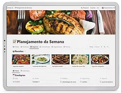 Planner para organizar a semana